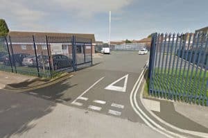 entrance to norris green driving test centre